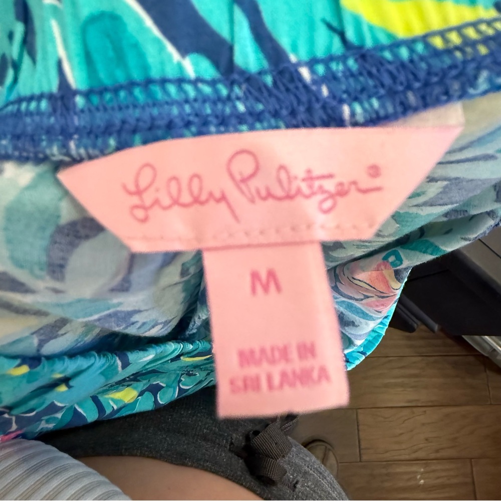 Lilly Pulitzer Women’s Preppy Beach Resortwear Casual Colorful Print Pants sz M - Picture 5 of 9